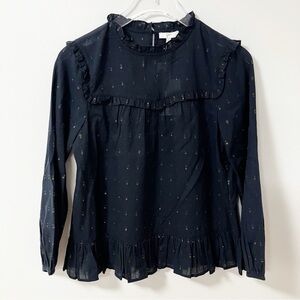 Joie | Black Gianella Blouse S
